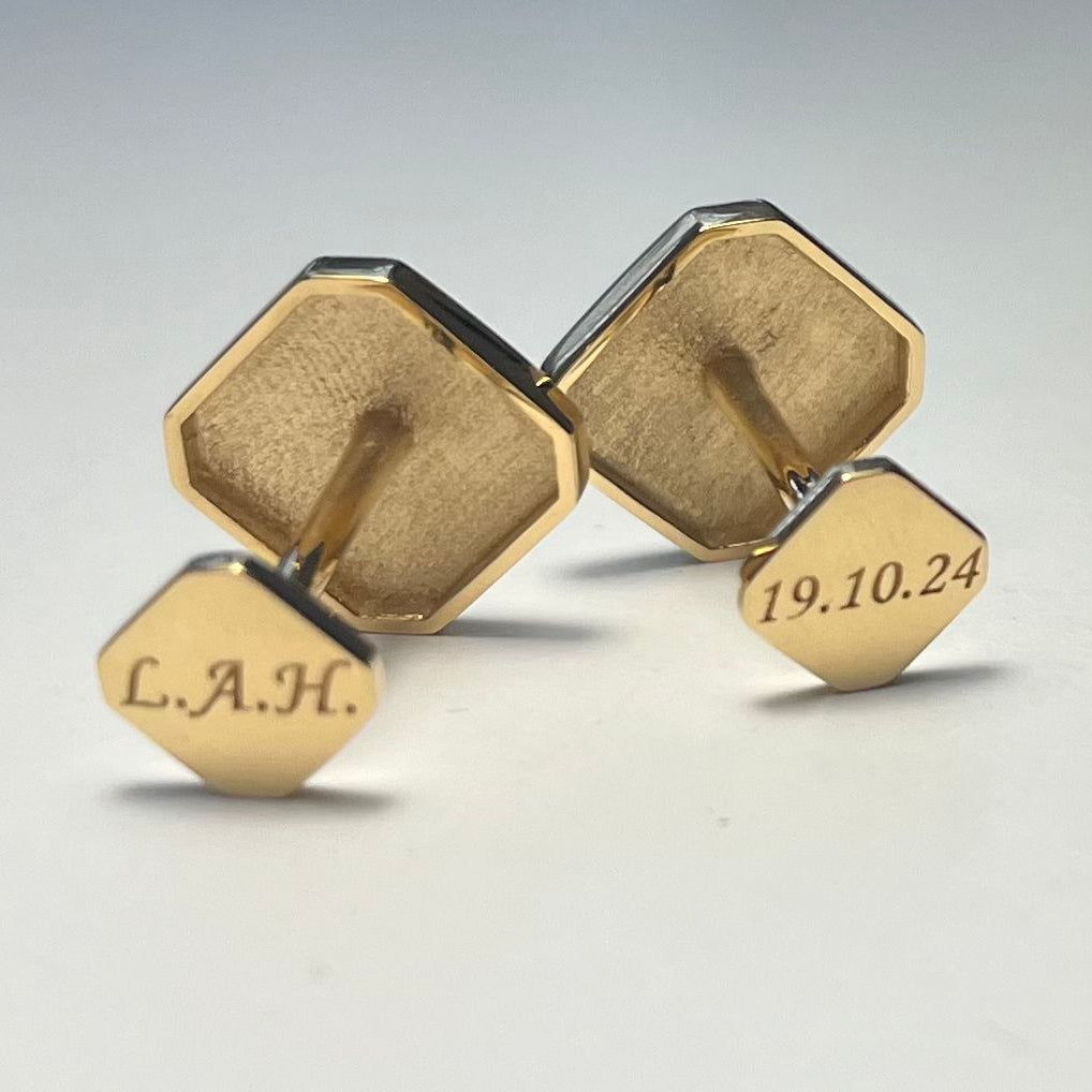 18K Gold Cufflinks